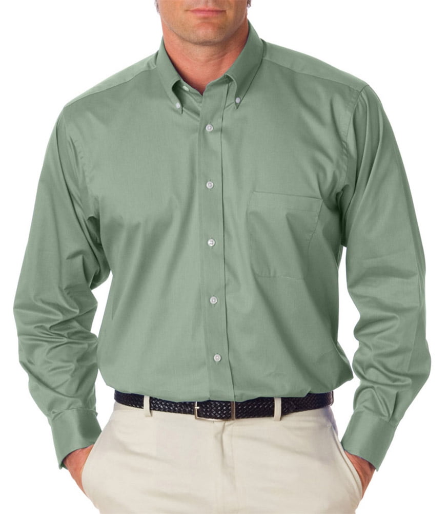 sage green mens dress shirt